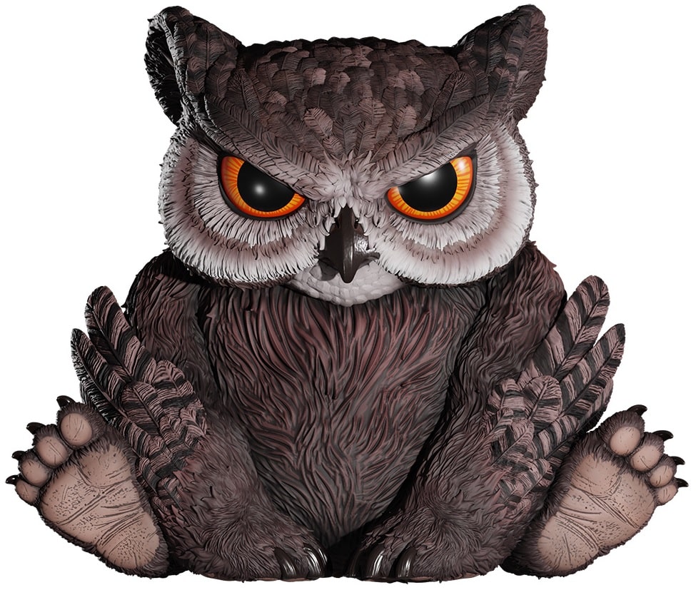 Dungeon & Dragons Replicas of the Realms Life Size Owlbear image 0
